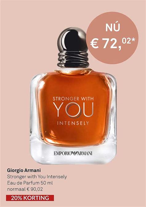 giorgio armani parfum aanbieding.